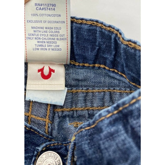 True Religion Baby Billy Bootcut Jeans Western Country - Size12-18 Months - Picture 5 of 11